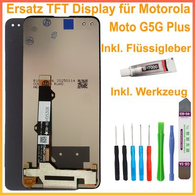 Ersatz Display Für Motorola Moto G5G Plus XT2075 LCD Bildschirm schwarz + TOOL