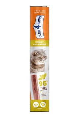 CLUB 4 ?APY Katzenstick Truthahn & Kaninchen 5 g