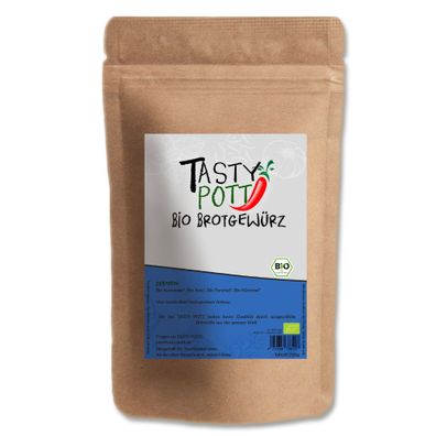 Tasty Pott Bio Brotgewürz - verschiedene Größen im Beutel