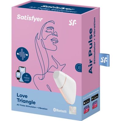Satisfyer Love Triangle Liebesdreieck Weiß