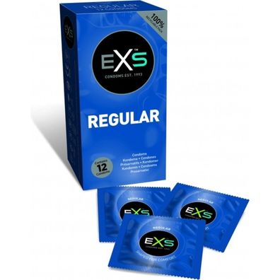 EXS Regular unparfümierte Kondome 12 Stk