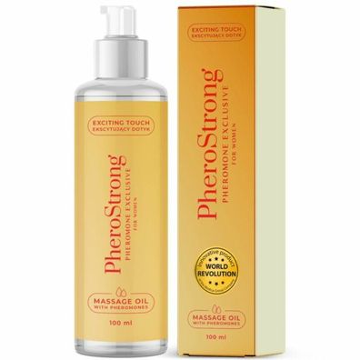 Pherostrong Exklusiv für Frauen Massageöl mit Pheromonen 100ml