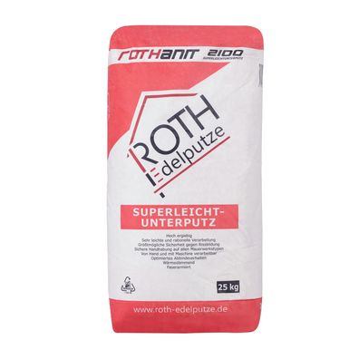 Roth Edelputze Superleichtunterputz Rothanit 2100 25 kg