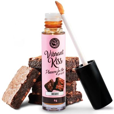 Secretplay LIP GLOSS Vibrant KISS - Brownie