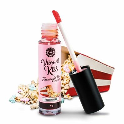 Secretplay LIP GLOSS Vibrant KISS SWEET Popcorn
