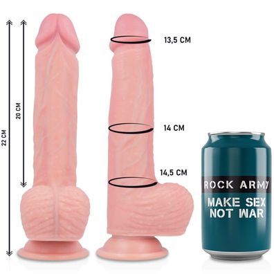 Rockarmy LIQUID Silicone Premium HAWK Realistic 22 CM