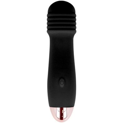 DOLCE VITA Rechargeable Vibrator THREE BLACK 7 SPEED