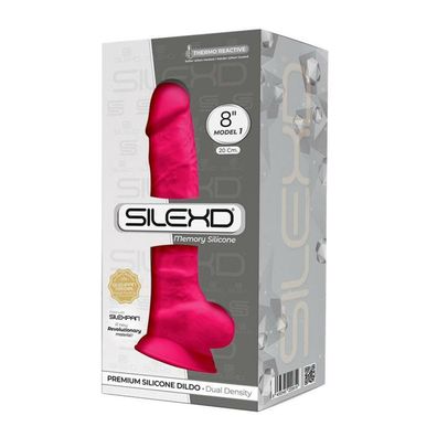 Dual Density Dildo Modell 1 (8) Rosa