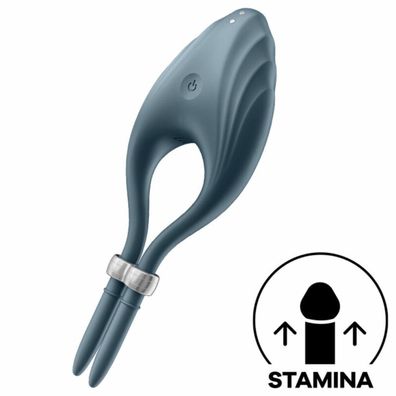 Satisfyer Duelist Ring Vibrator Grey