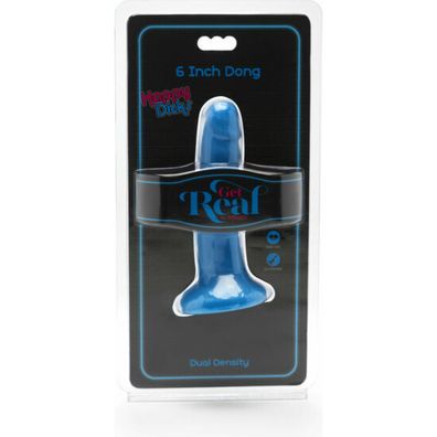 Glückliche Schwänze DILDO 15CM - BLAU