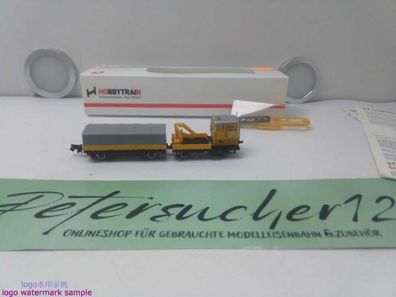 Hobbytrain DC N / HN23554 / KLV 53 Rottenkraftwagen / 2-achsigen Planen Anhänger / D