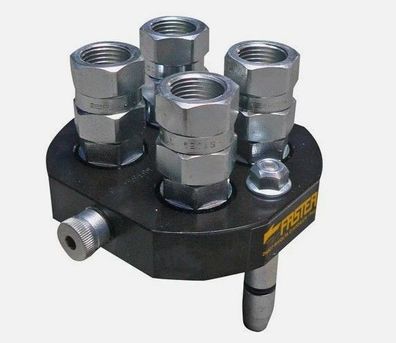 Faster Multikupplung-Oberteil 4-Wege/BG6 quadratisch - R1/2" Innengewinde AKTION
