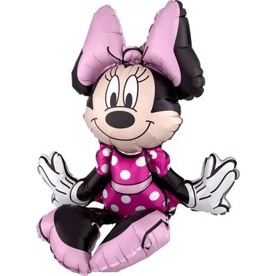 Amscan - Aluminum Seated Minnie Mouse Balloon - Decoration > Balloons
