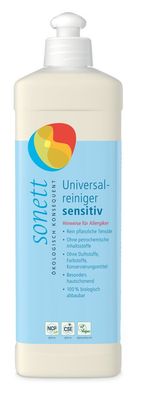 3x SONETT Universalreiniger sensitiv 0,5l