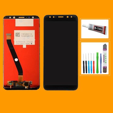 Für Huawei Nova 2i RNE-L02, RNE-L22 Display Touchscreen Schwarz Black+TOOL:)