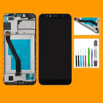Für Honor 7A Pro AUM-AL00, AUM-AL20, AUM-TL00, AUM-TL20 LCD Display Touch+ Rahmen Sch