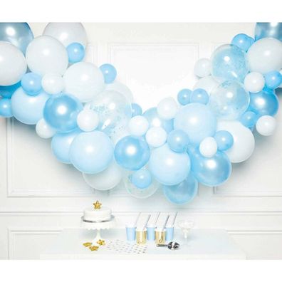 Amscan 9907434 Pastel Blue Diy Garland Balloon Kits