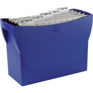 Suspension File Box Han Swing Without Lid Blue