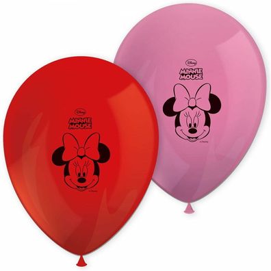 Procos - Set Minnie Balloons 28 Cm - Decoration > Balloons