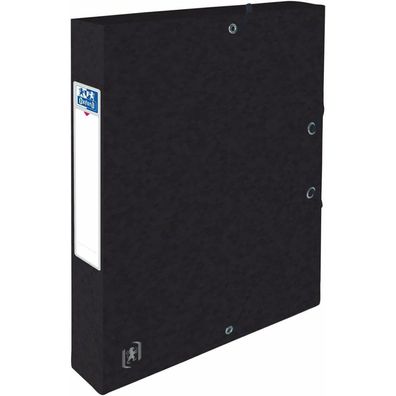 Oxford Heftbox TOP FILE+ 4,0 cm schwarz