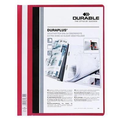 Durable Durable Angebotshefter Duraplus Sichttasche rot
