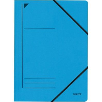 Leitz Eckspannmappe 3980 A4 400g blau