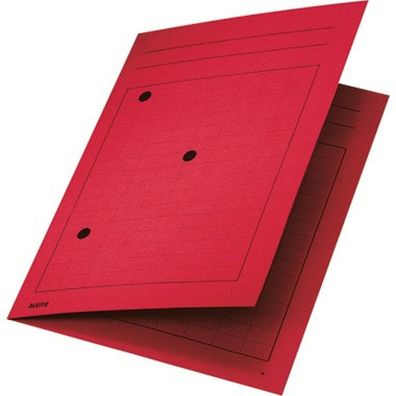 Umlauf-Mappe A4 3998 Rot Leitz