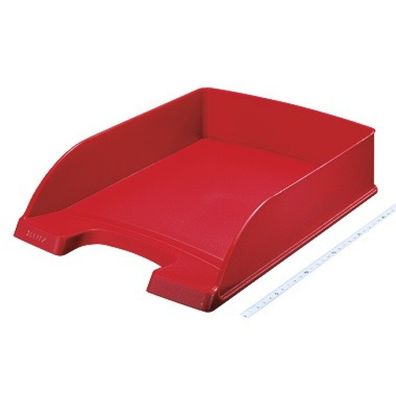 Leitz Briefkorb Standard A4, Rot, Plus Serie, 52270025, 1 Stück