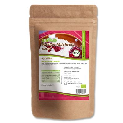 Mynatura Bio Milchreis Rundkornreis - 1kg
