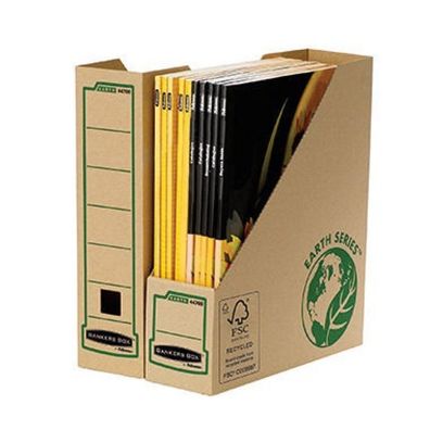 Fellowes Archiv-Stehsammler 4470001 Earth Series 82x268x304mm A4 Pappe natronbraun