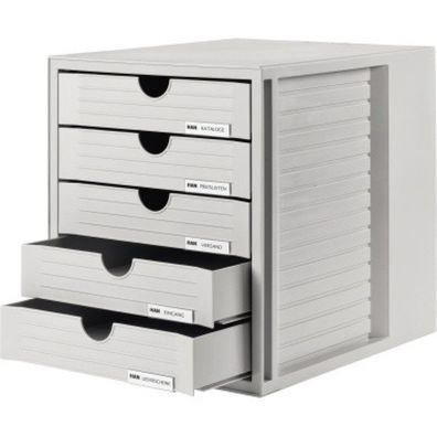 HAN Schubladenbox Systembox 1450-11 DIN Anzahl der Schubfächer: 5 Schubfächer