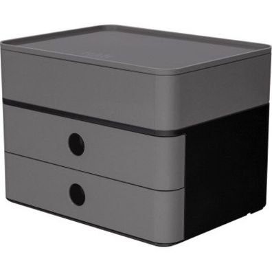 HAN Schubladenbox SMART-BOX PLUS Allison Kunststoff Gehäusefarbe: dark grey Farbe