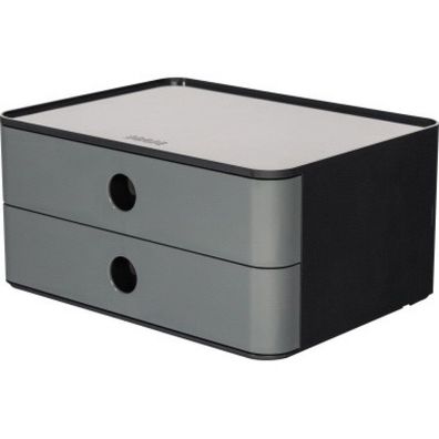 HAN Schubladenbox SMART-BOX PLUS Allison Kunststoff Gehäusefarbe: dark grey Farbe