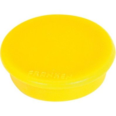 Franken Magnet HM20 04 rund 24mm gelb 10 gelb 10 St./Pack