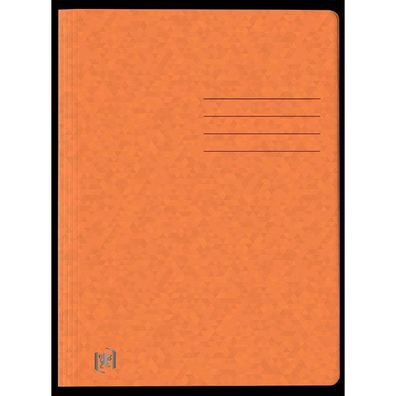 OXFORD Schnellhefter TOP FILE+ Karton orange DIN A4