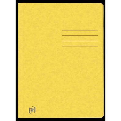 OXFORD Schnellhefter TOP FILE+ Karton gelb DIN A4