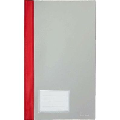 10 bene Schnellhefter Kunststoff rot DIN A4