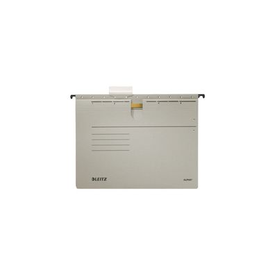 5 LEITZ Hängehefter ALPHA® 1984 Karton grau 1 x kaufmännische Heftung