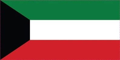 Kuwait Flagge Aufkleber Sticker Fahne selbstklebend 5-60cm breit ES-FL-KUW