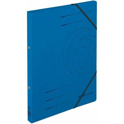 herlitz Ringmappe easy orga blau