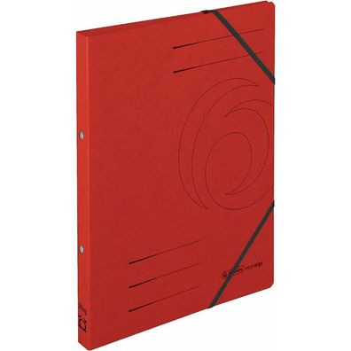 herlitz Ringmappe easy orga rot