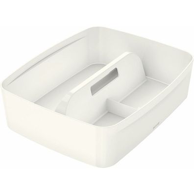 LEITZ MyBox Einsatz für Aufbewahrungsboxen 6,0 l perlweiß 37,5 x 30,7 x 10,1 cm