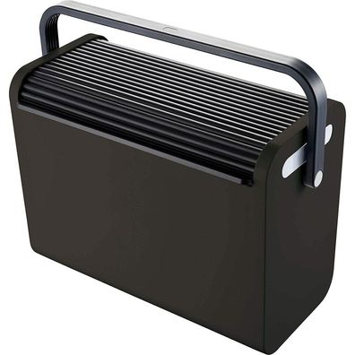 helit Hängemappenbox H61101 schwarz bis 25 Mappen leer stapelbar