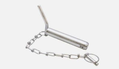 Unterlenkerbolzen Kat. 1 Ø 22 mm L 157 mm mit Griff und Splint ?AKTION?