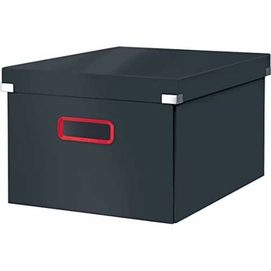 LEITZ Click & Store Cosy Aufbewahrungsbox 18,5 l grau 28,1 x 37,0 x 20,0 cm