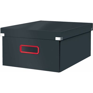 LEITZ Click & Store Cosy Aufbewahrungsbox 32,0 l grau 36,9 x 48,2 x 20,0 cm