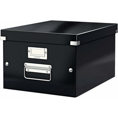 LEITZ Click & Store Aufbewahrungsbox 16,7 l schwarz 28,1 x 36,9 x 20,0 cm