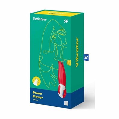 Satisfyer Vibes Power Flower red
