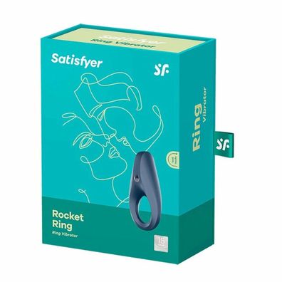 Satisfyer Rocket Ring Vibrator dark blue