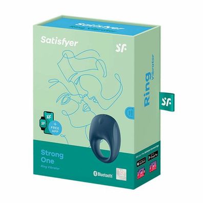 Satisfyer Strong One Ring Vibrator blue